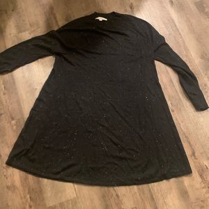 Cozy LOFT ribbed swing dress - EUC large